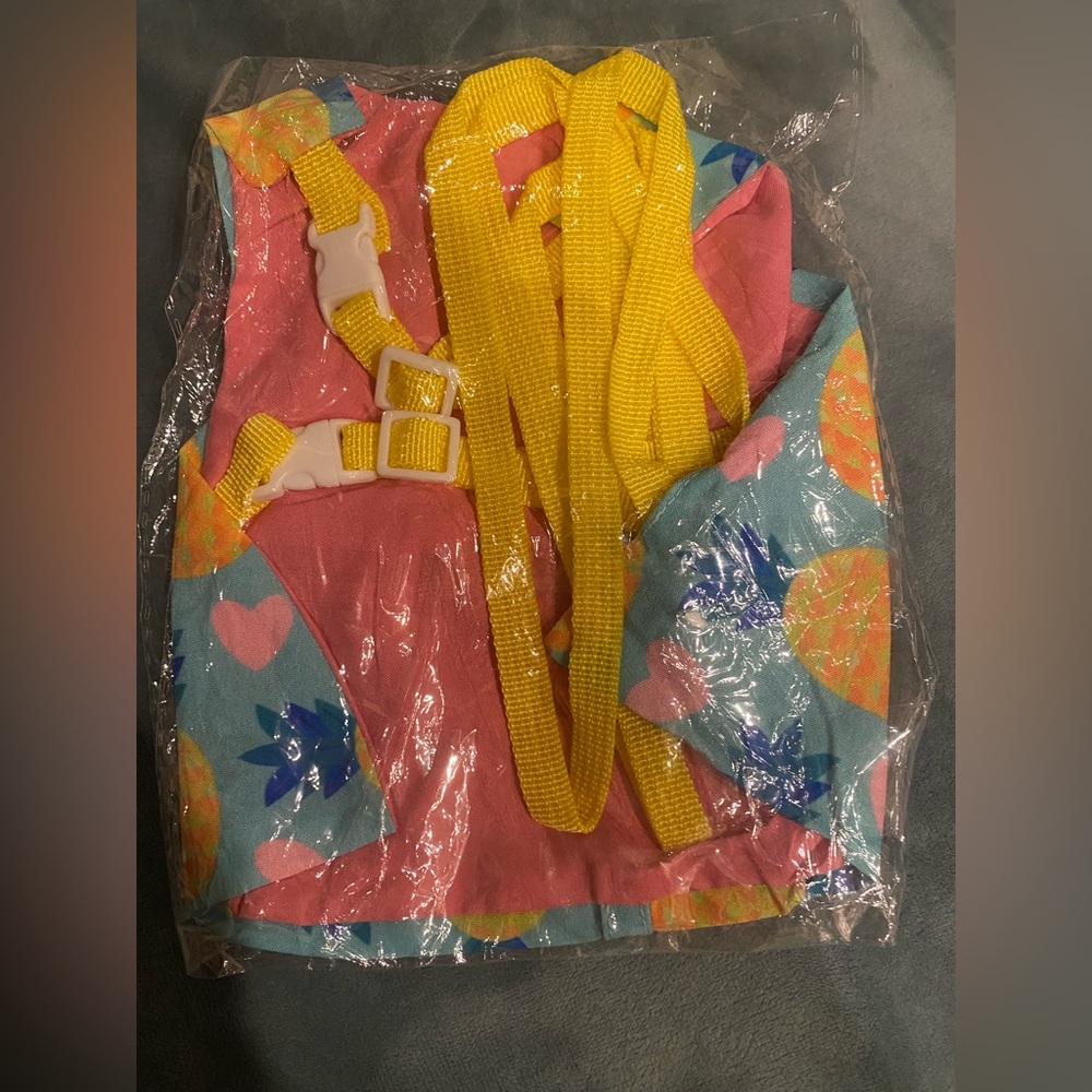 Colorful Rabbit Harness Dress Set - Picture 5 of 8